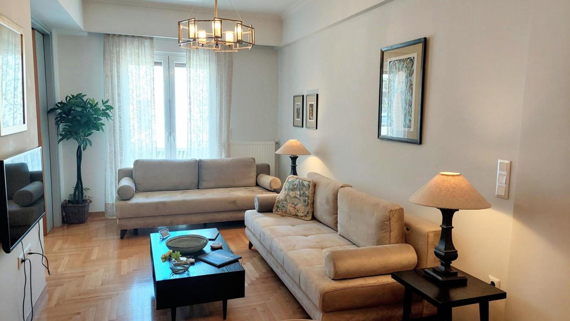 Elegant Apartment In Acropolis Atena Exterior foto