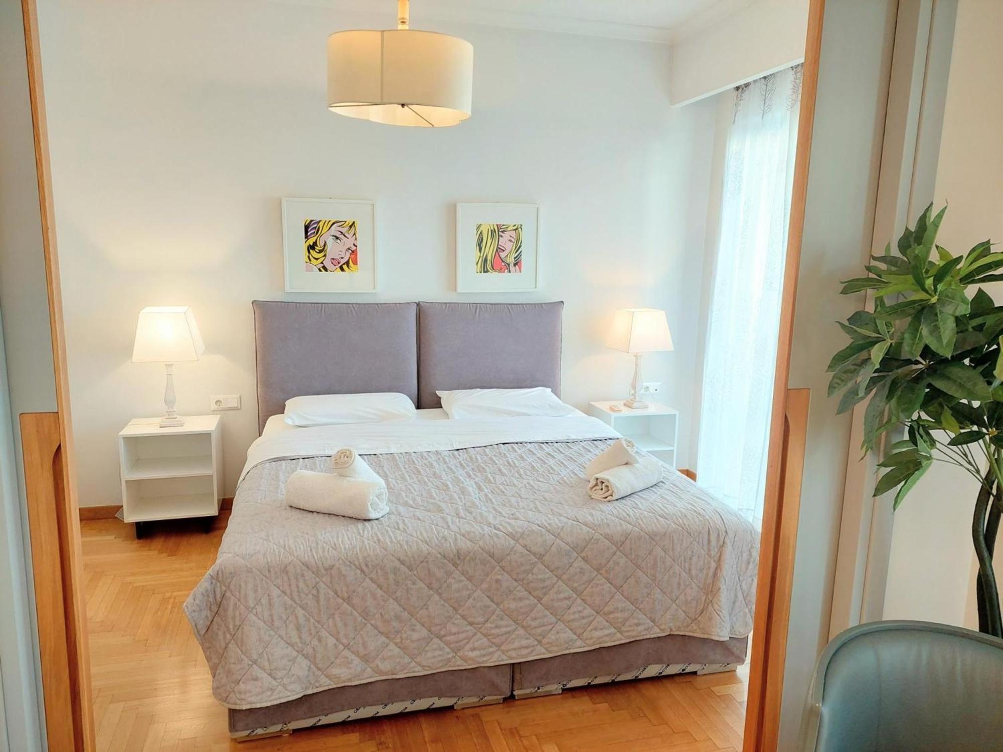 Elegant Apartment In Acropolis Atena Exterior foto